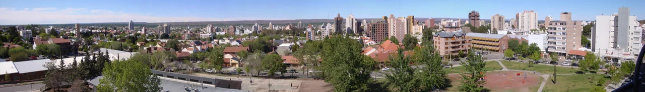 Panoramica de la ciudad de Neuquén.