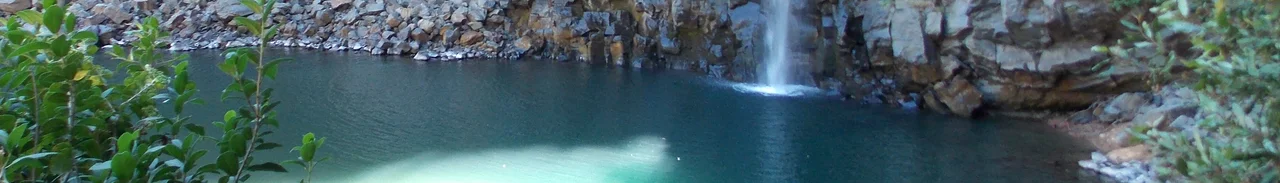 Salto La Leona, ubicado en el Parque Nacional Radal 7 Tazas