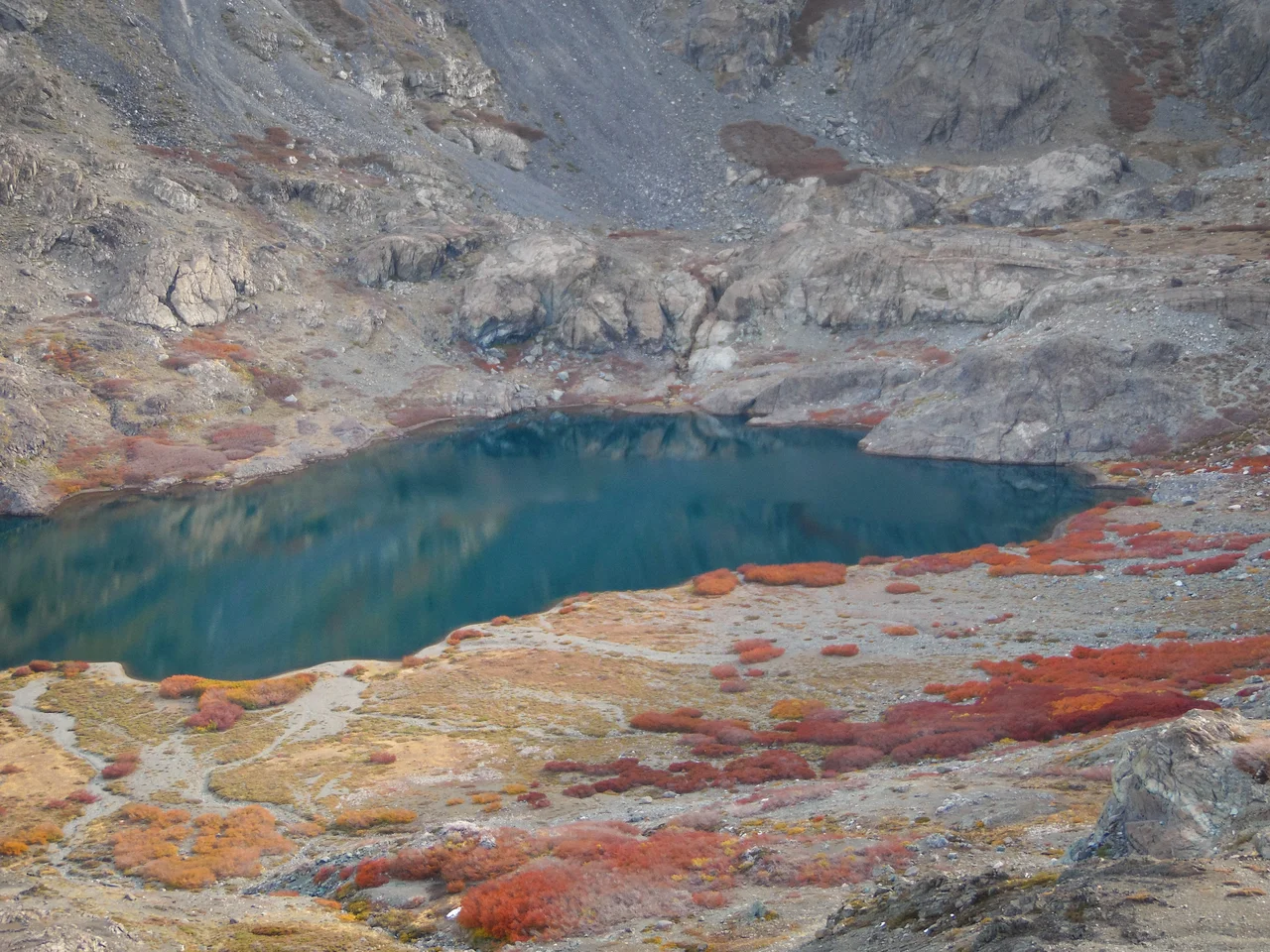 Laguna el Alto. Reserva Nacional Altos de Lircay, Región del Maule, Chile