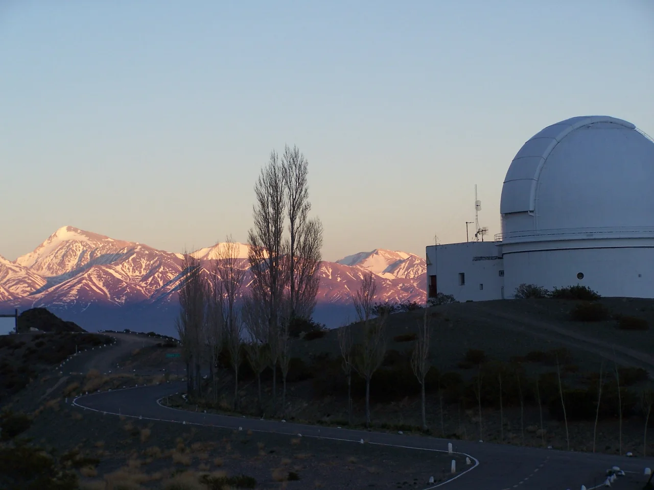 Observatorio El Leoncito en W  Calingasta, provincia de San Juan, Argentina