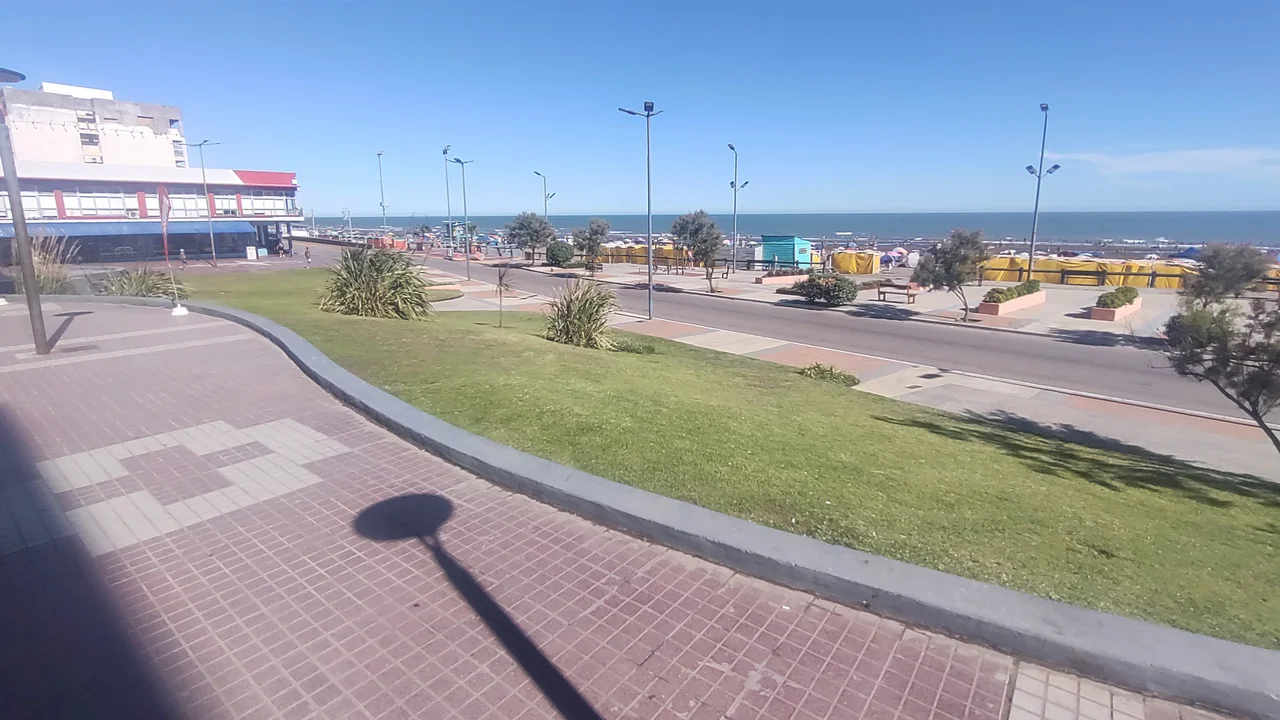 Monte Hermoso, costanera central. Provincia de Buenos Aires, Argentina