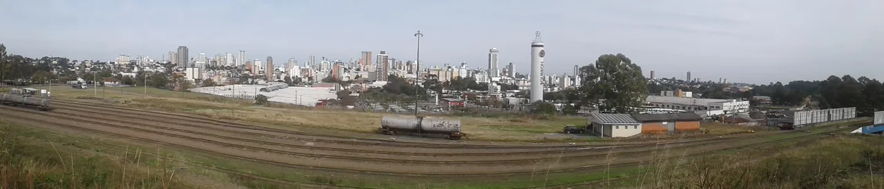 Panoramic view of Passo Fundo city, RS, Brazil