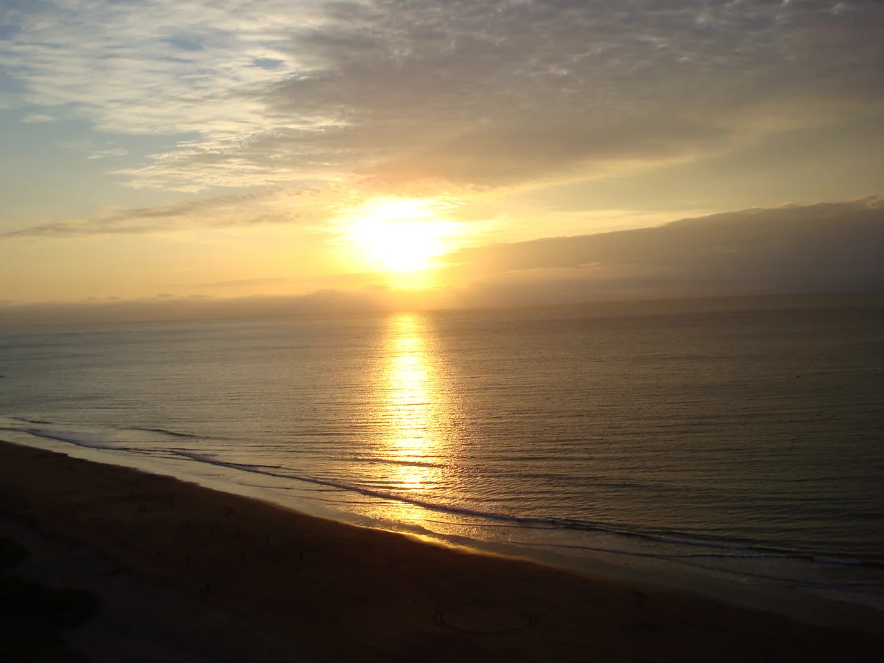 Sunset at Murcielago Beach, Manta, Ecuador