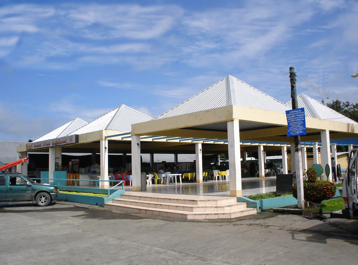 Patio de comidas en Valencia