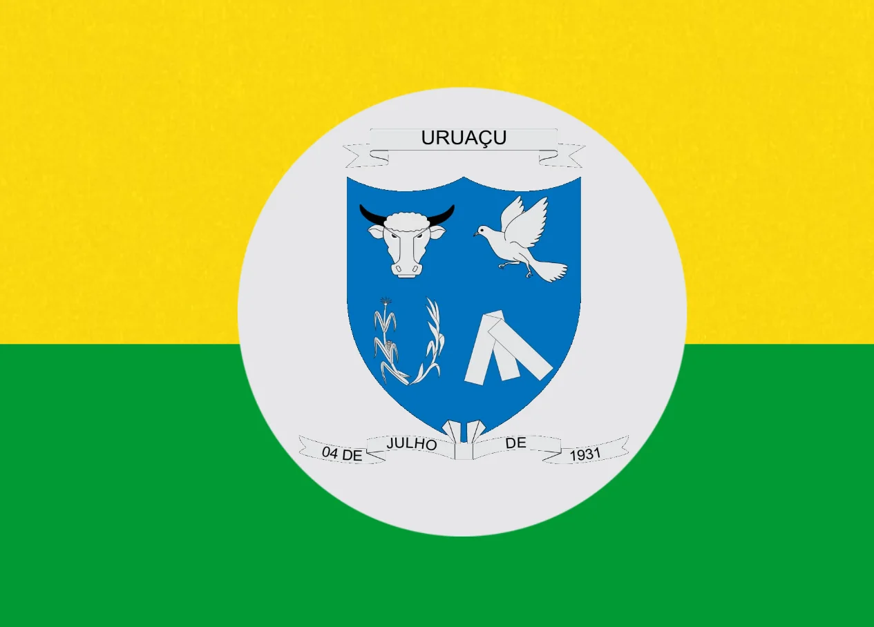 Bandeira do município de Uruaçu