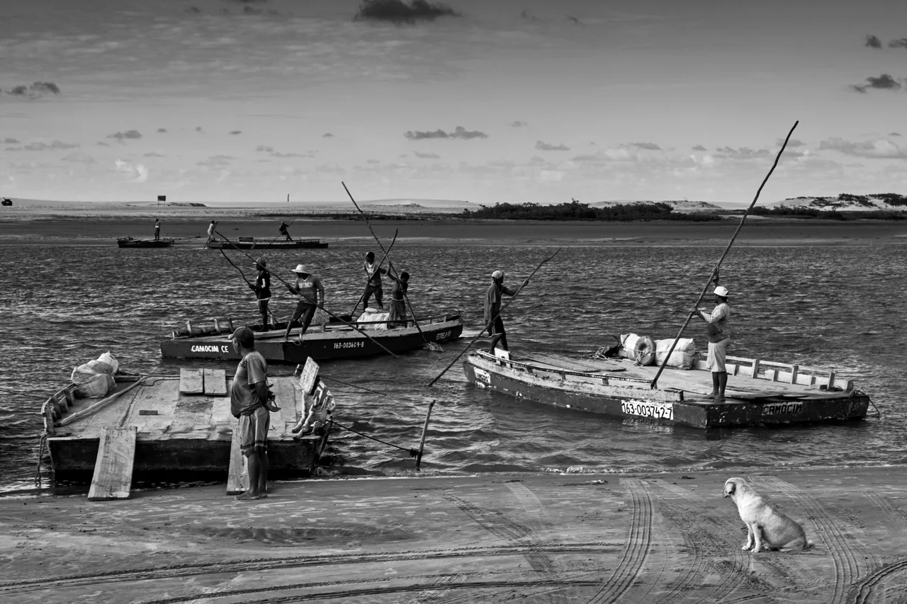 Imagem fotografada no âmbito de jericoacoara/ce