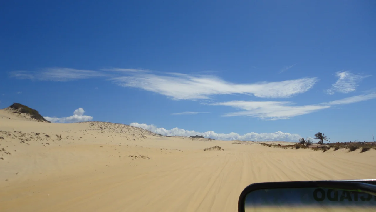 Kitesurfing at Cumbuco Beach (15 miles from Fortaleza - Brazil)