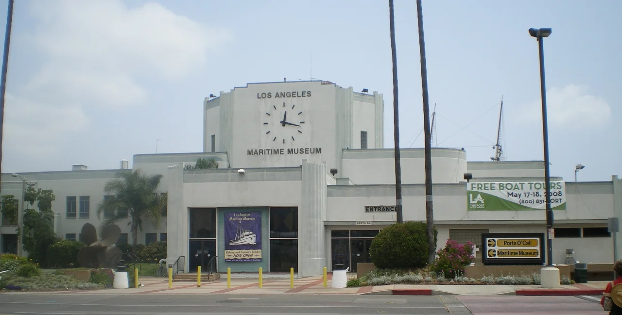 San Pedro Municipal Ferry Building, San Pedro, Los Angeles, California.
A Los Angeles Historic-Cultural Monument and on the National Register of Historic Places.