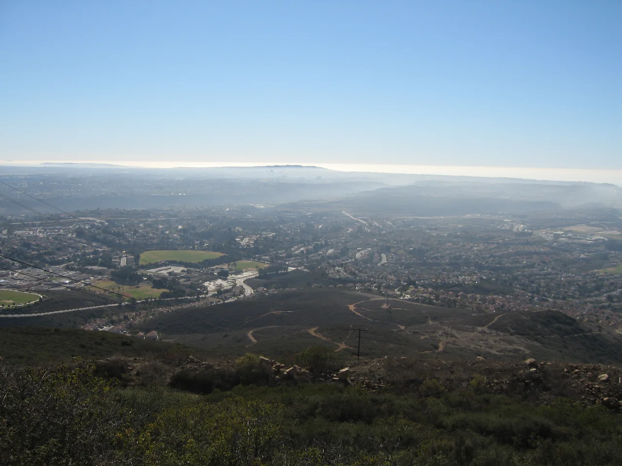 Picture I took from the top of Black Mountain for the article Black Mountain Open Space Park.