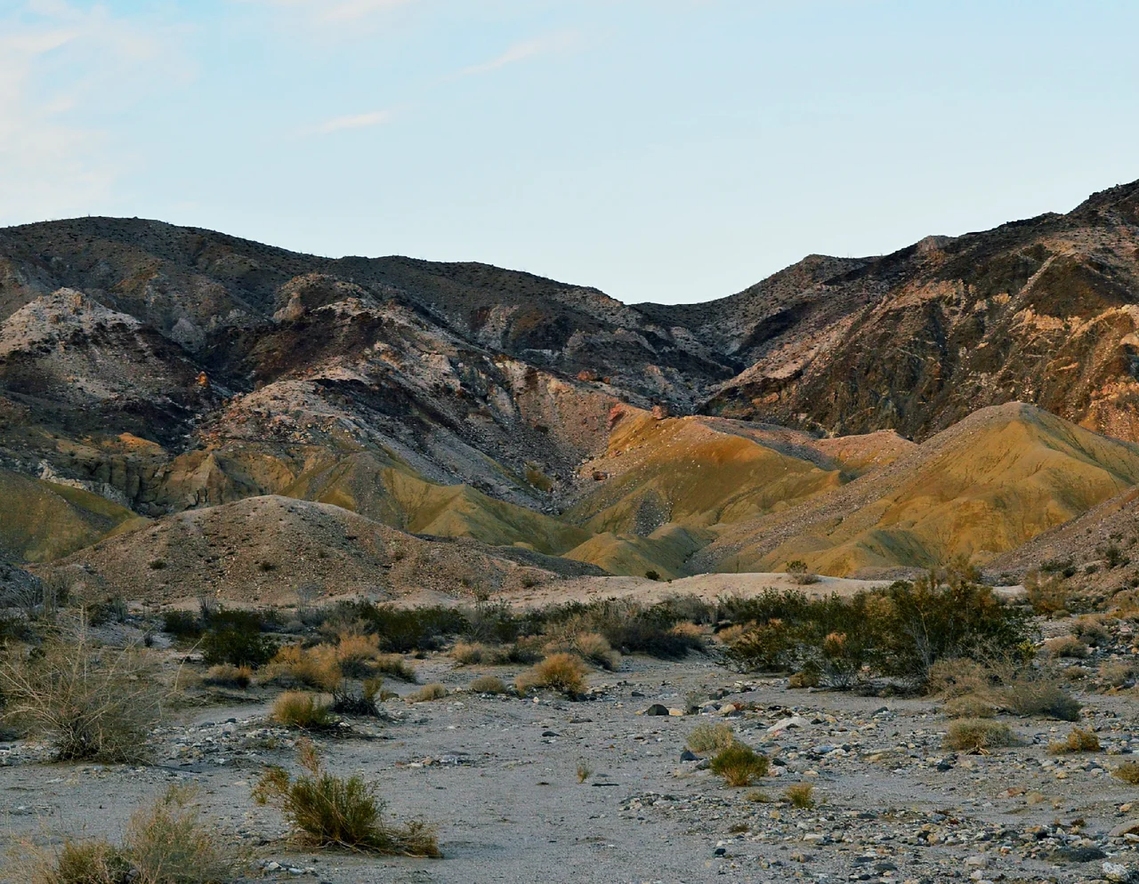 Part of Anza Borrego Desert State Park, just off State Hwy 2, northwest of Ocotillo.