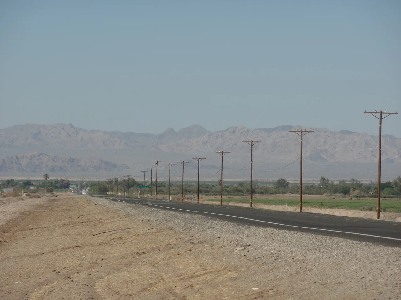 SR 111 north in Niland