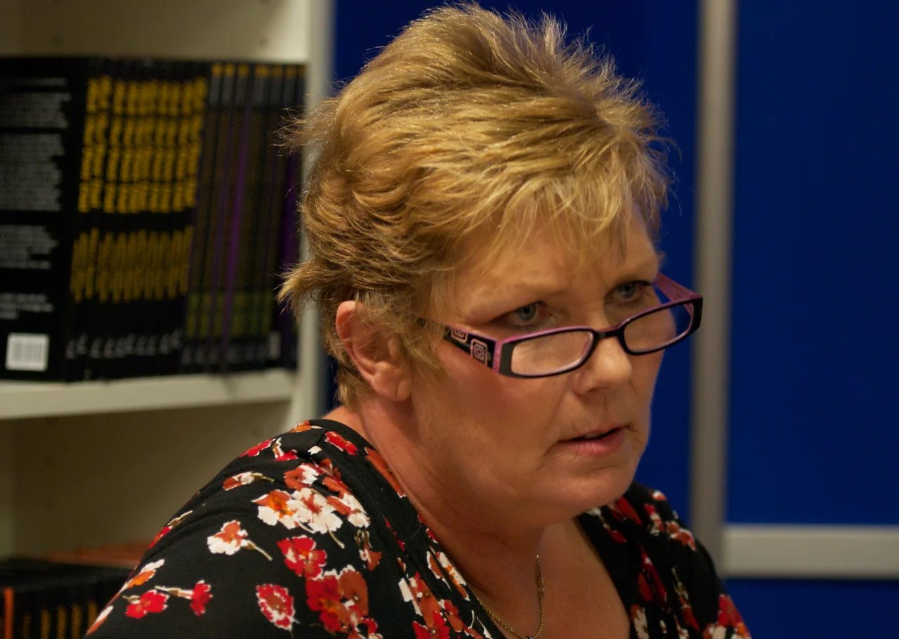 Annika Östberg at Göteborg Book Fair 2011.
