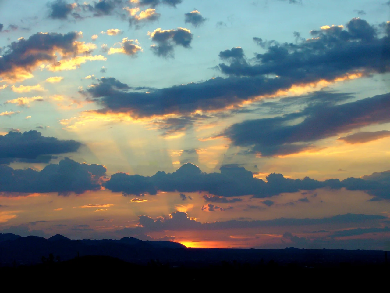 Just after Sunset Landers, California USA