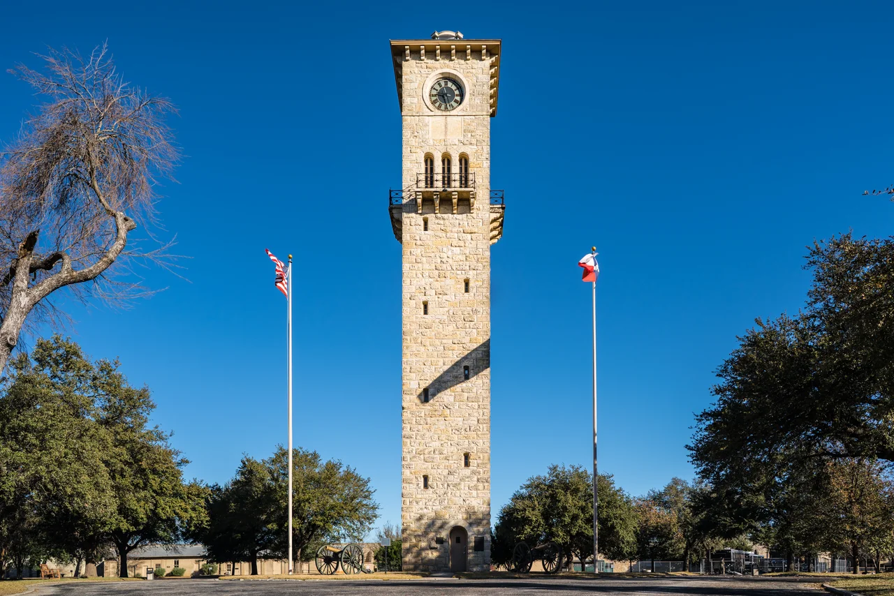 Fort Sam Houston Quadrangle Clock Tower