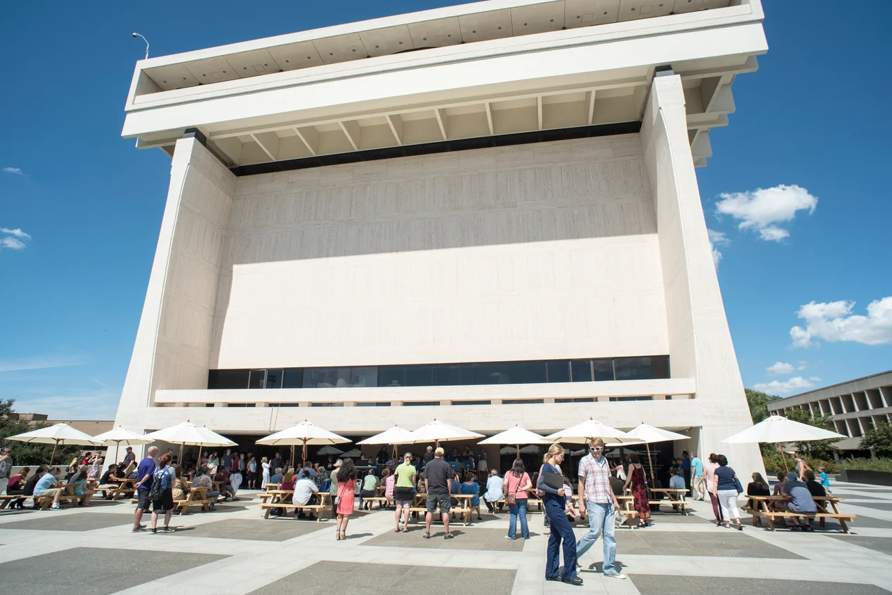 On Sunday, Sept. 20, 2015, the LBJ Presidential Library participated in Austin Museum Day. Musicians from the McCallum Fine Arts Academy at McCallum High School, the National Grammy Signature School, performed for visitors. [LBJ Library photos by Jay Godwin.]