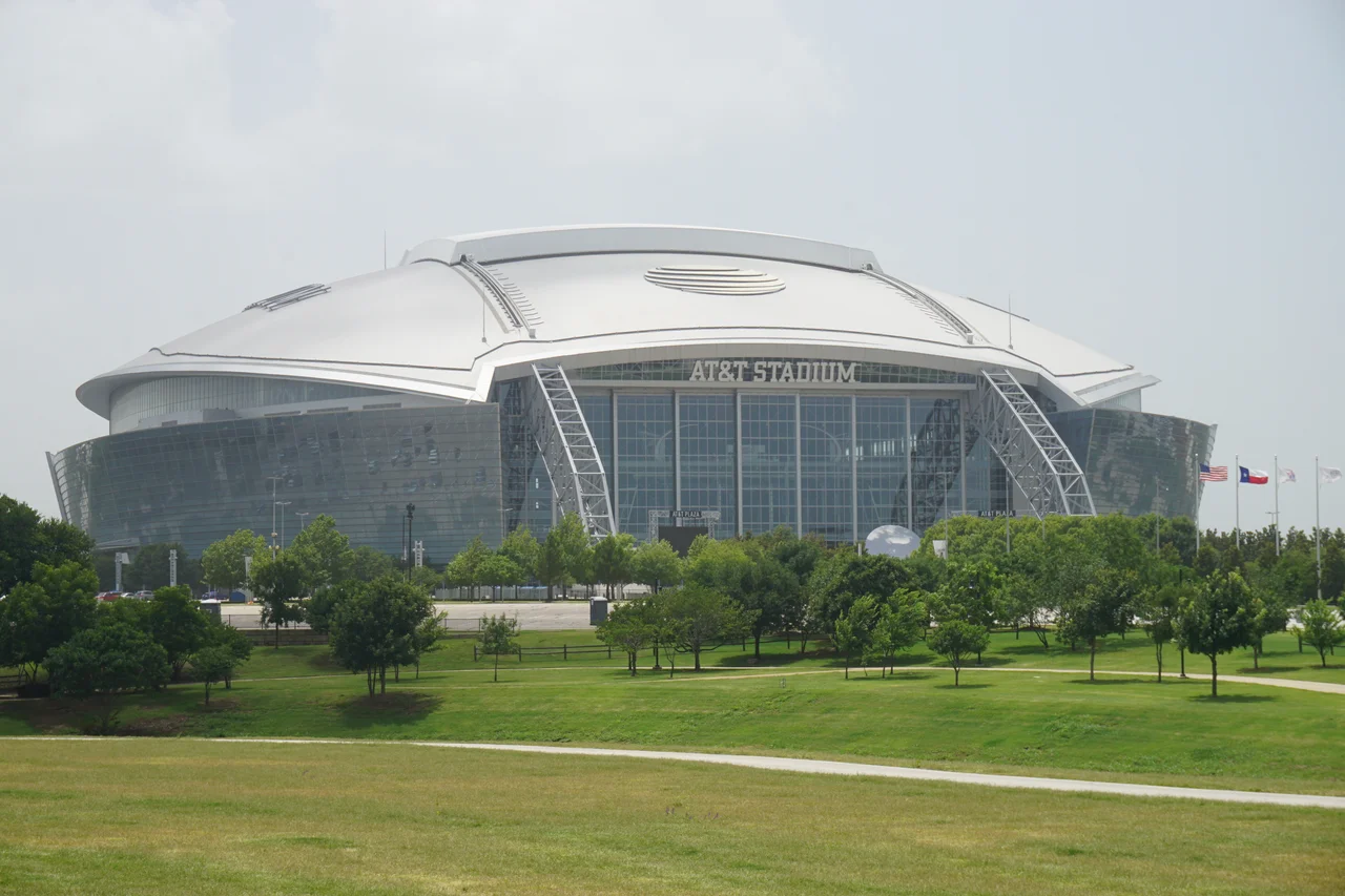 AT&amp;T Stadium in Arlington, Texas (United States).