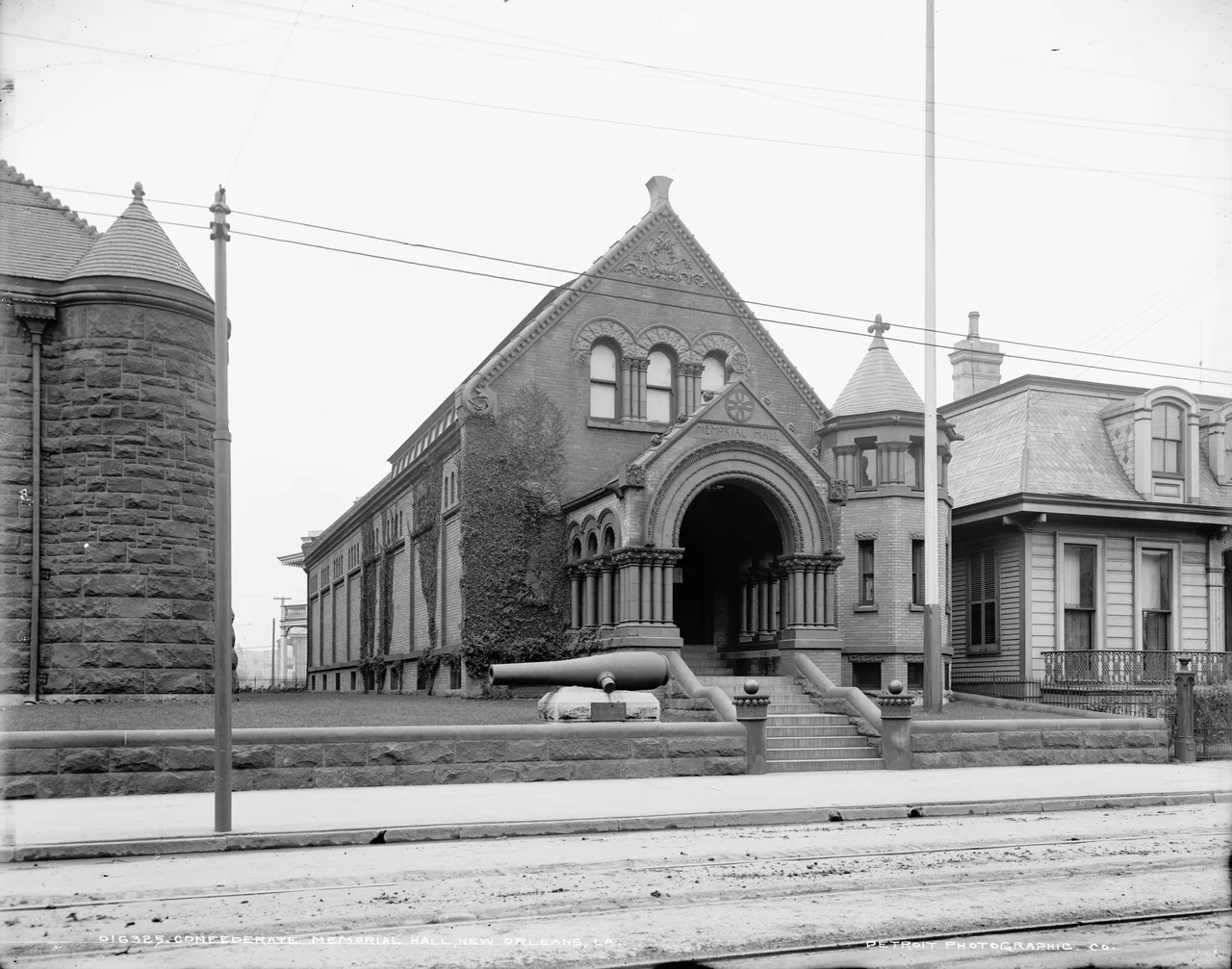 Confederate Memorial Hall, Camp Street, New Orleans, La., early 1900s