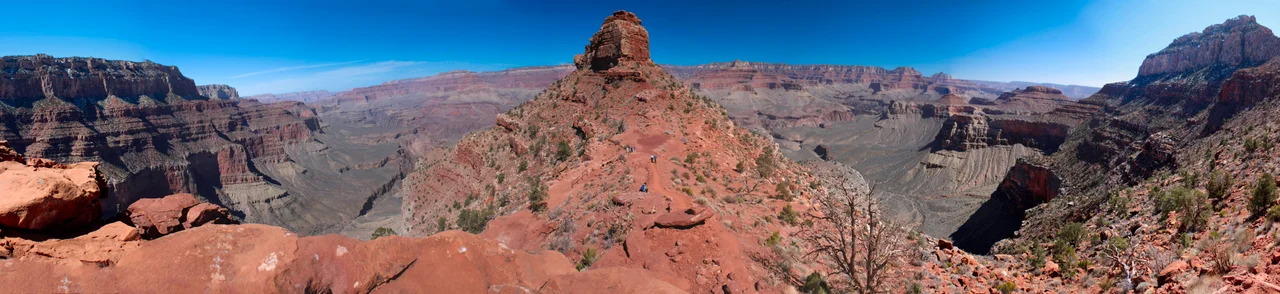 Grand Canyon, as seen from the South Kaibab Trail