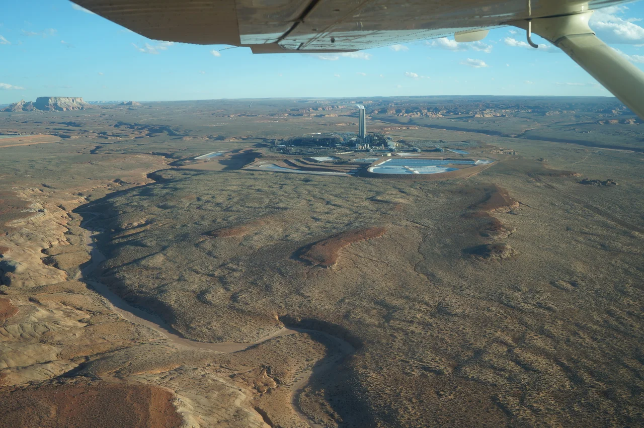 Salt River Project-Navajo Generating Station at Lake Powell and the Glen Canyon Dam in Arizona, USA