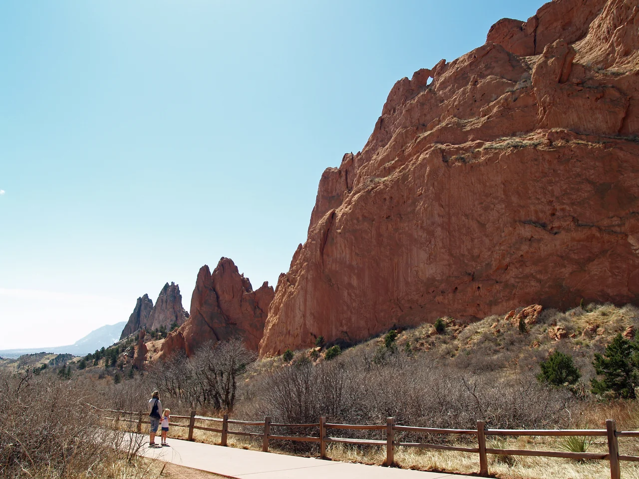Garden of the Gods hogbacks in Colorado Springs.