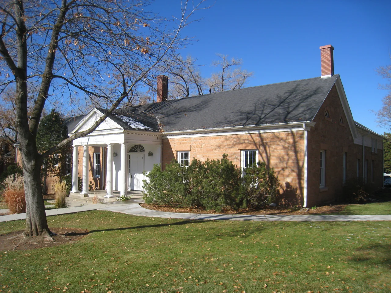 Commander's House, Fort Douglas, University of Utah, Salt Lake City, Utah, USA.