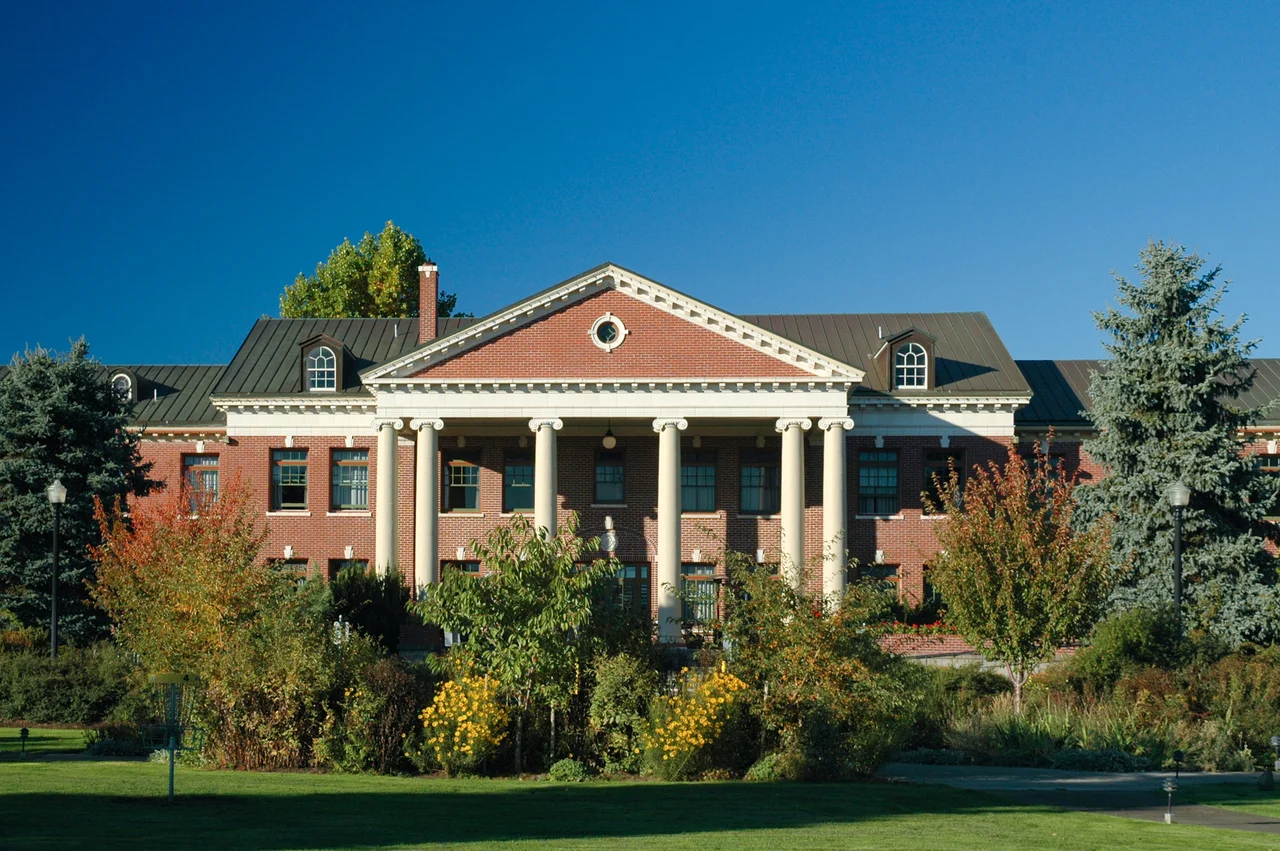 McMenamins Grand Lodge in Forest Grove. Washington County.