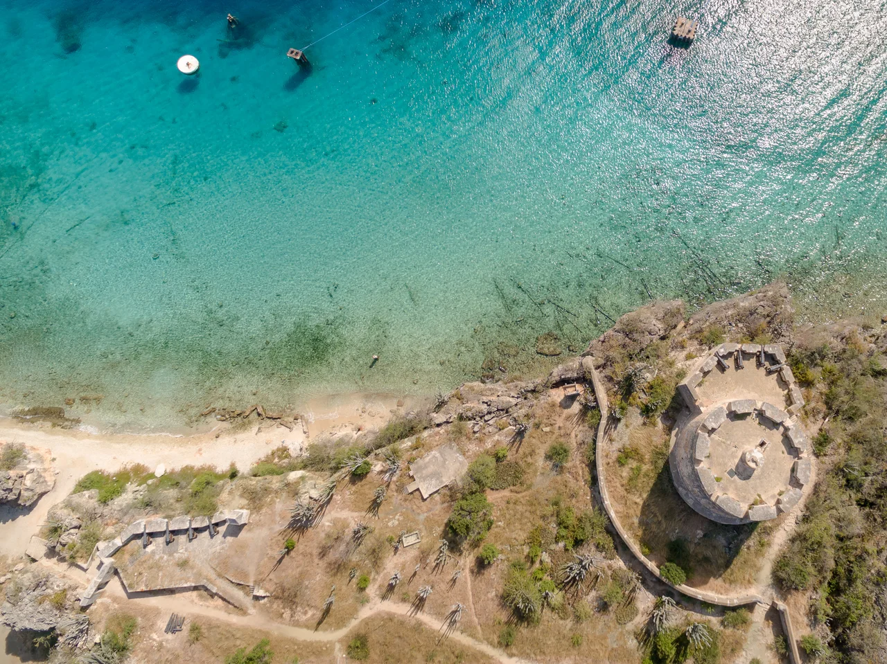 Curacao Fort Beekenburg Luftbild
Curacao aerial