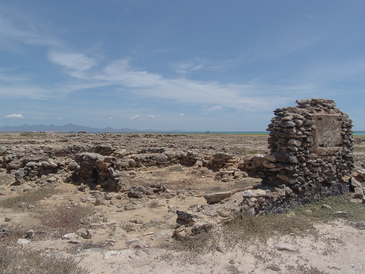 Spanish:Ruinas de la isla de Cubagua, Nueva Esparta, Venezuela