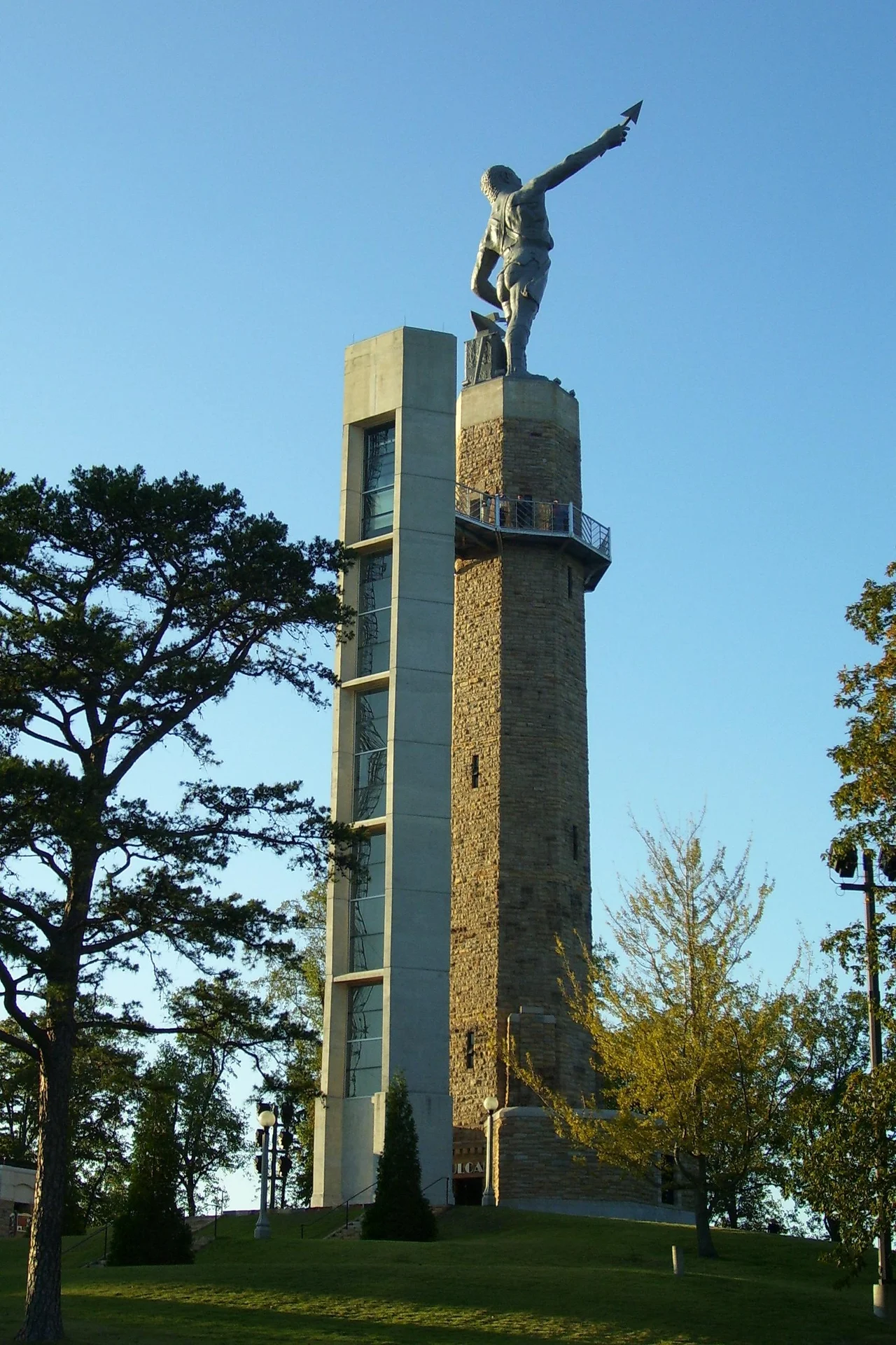 The Vulcan statue, Birmingham, Alabama.