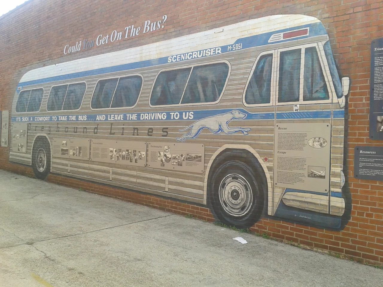 Freedom Riders National Monument, Anniston, Alabama