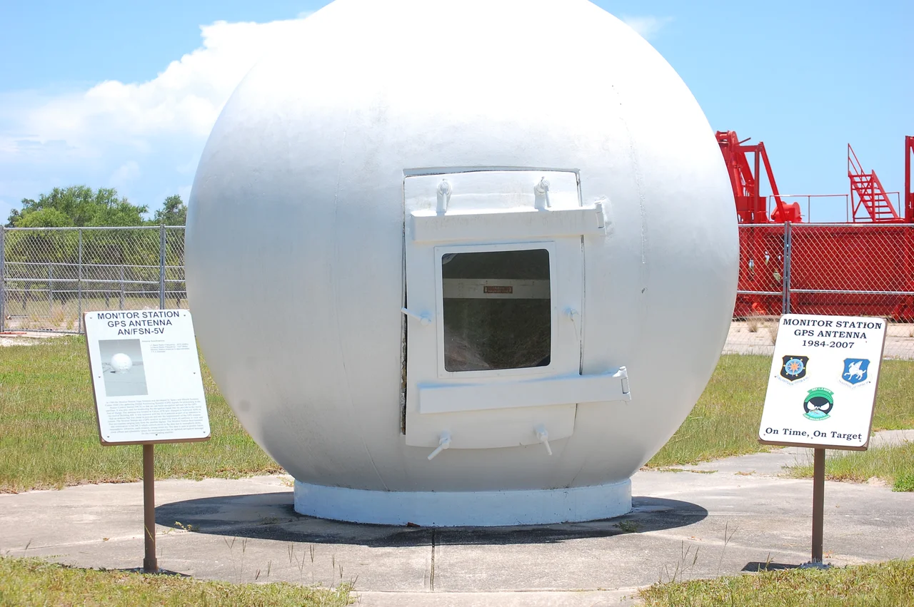 GPS ground monitor station used at Cape Canaveral Air Force Station, 1984-2007.  In the Air Force Space &amp; Missile Museum.