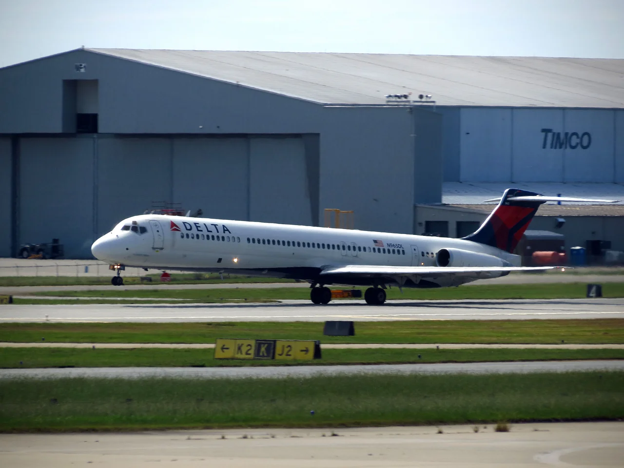 Delta Air Lines McDonnell Douglas MD-88
Piedmont Triad International Airport