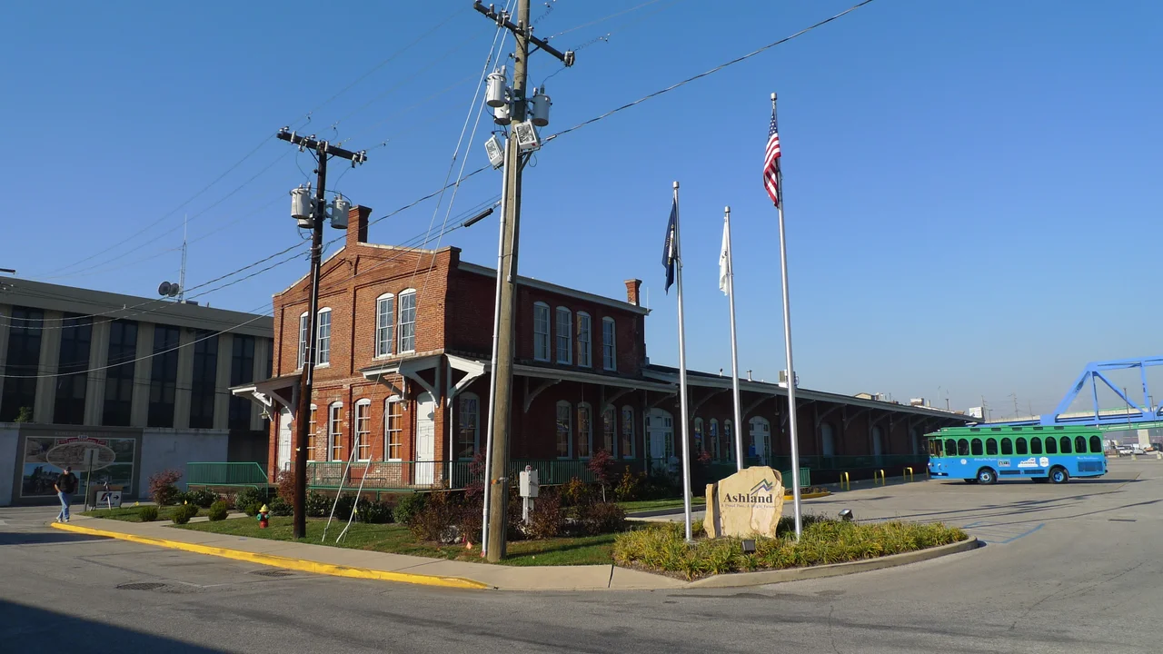 Ashland Transportation Center and Amtrak station in Ashland, KY.