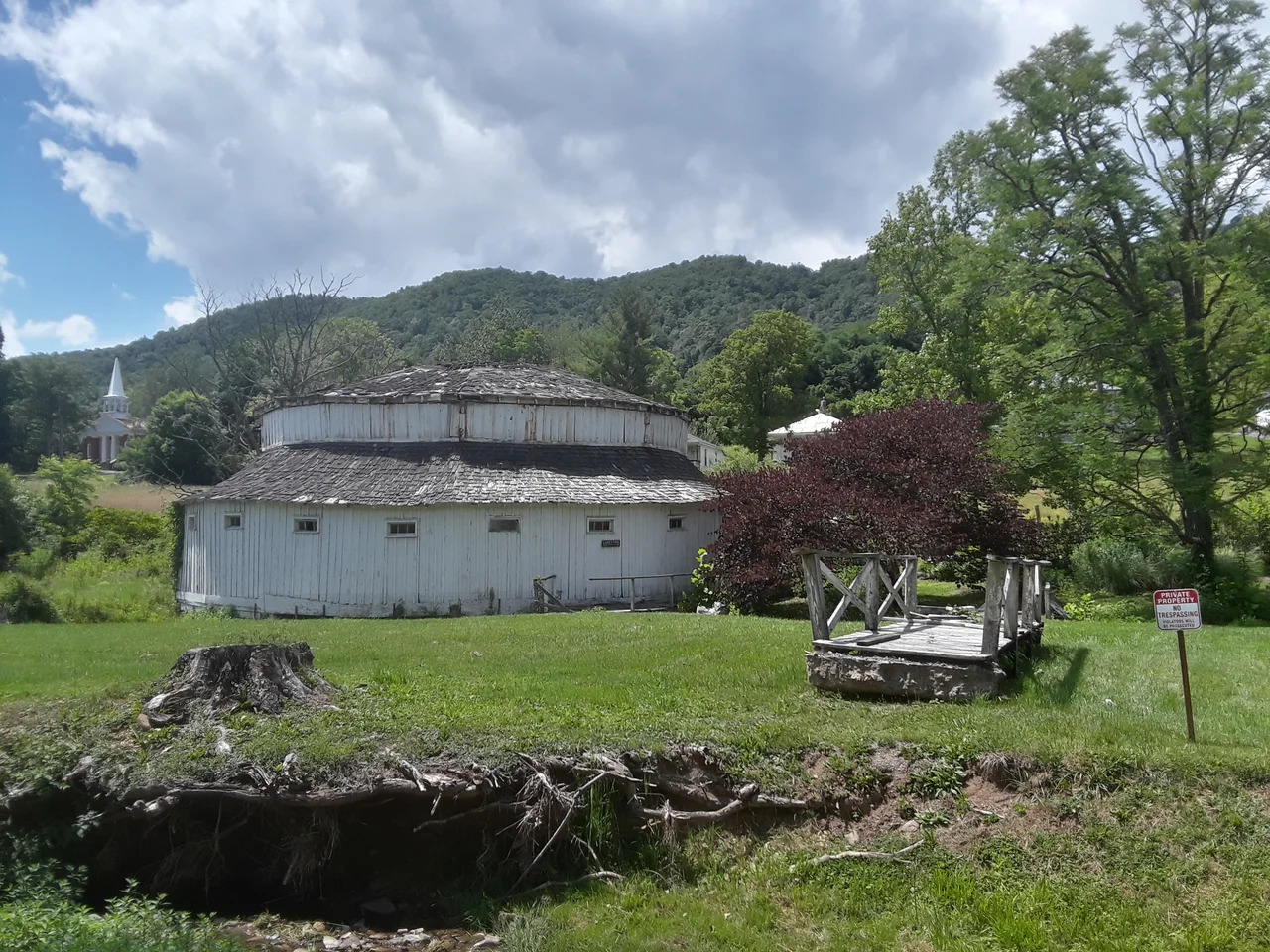 Warm Springs Bathhouses, Warm Springs, Virginia, July 2021