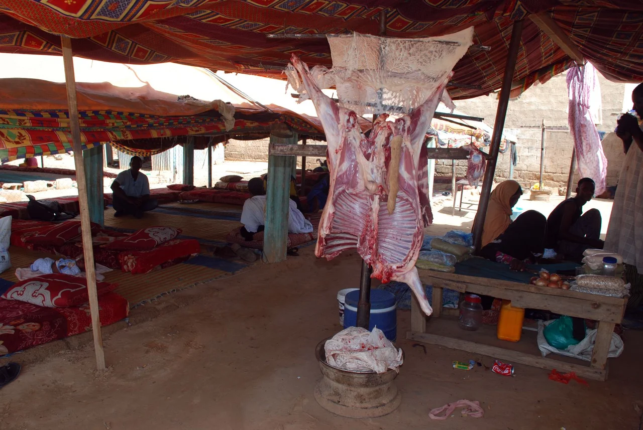 Aleg, Mauritania, fast food restaurant