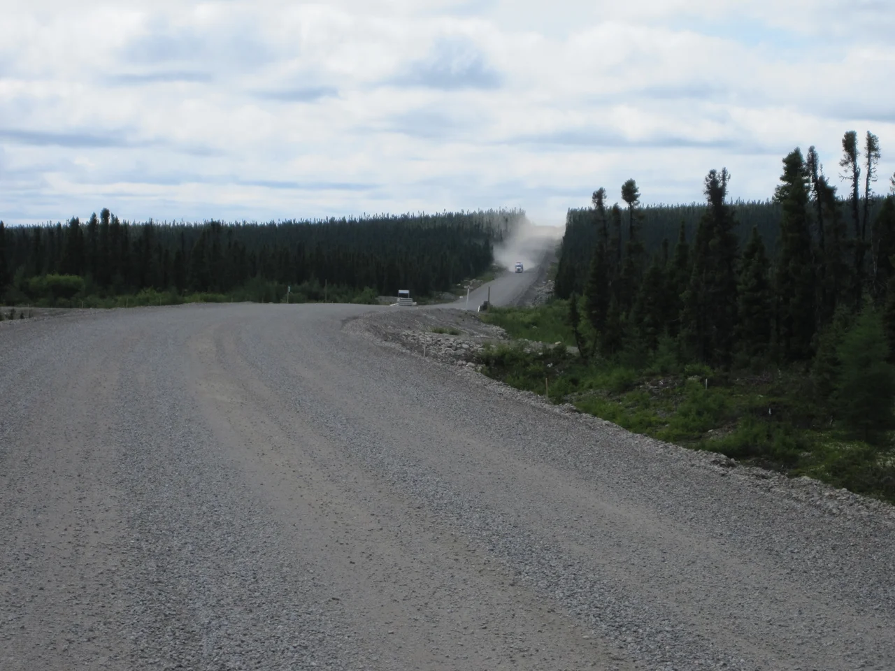 Route 500 entre Labrador City et Churchill Falls