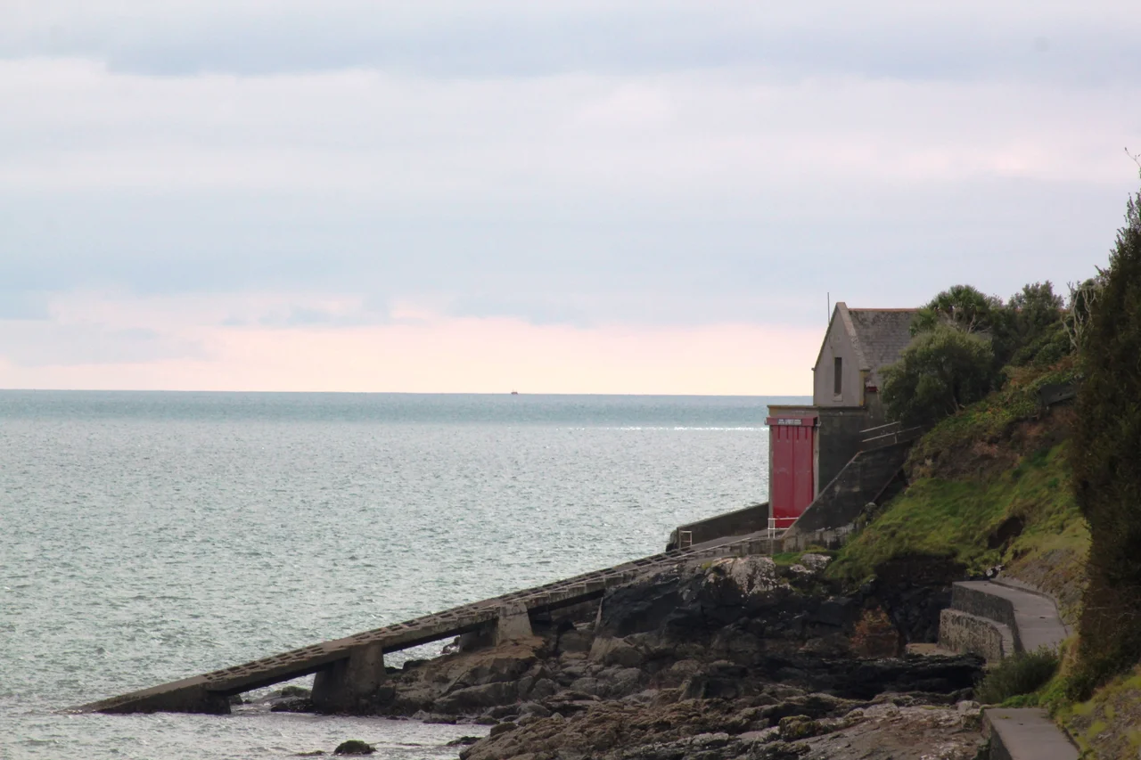 The old Penlee Lifeboat Station in Mousehole, Cornwall.