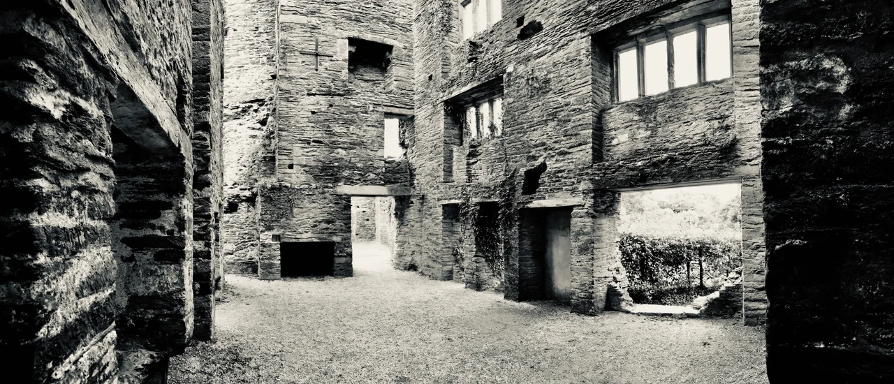 The living quarters of the castle.