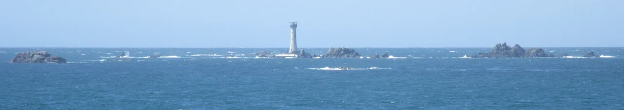 Les Hanois lighthouse, Guernsey, 4 July 2010