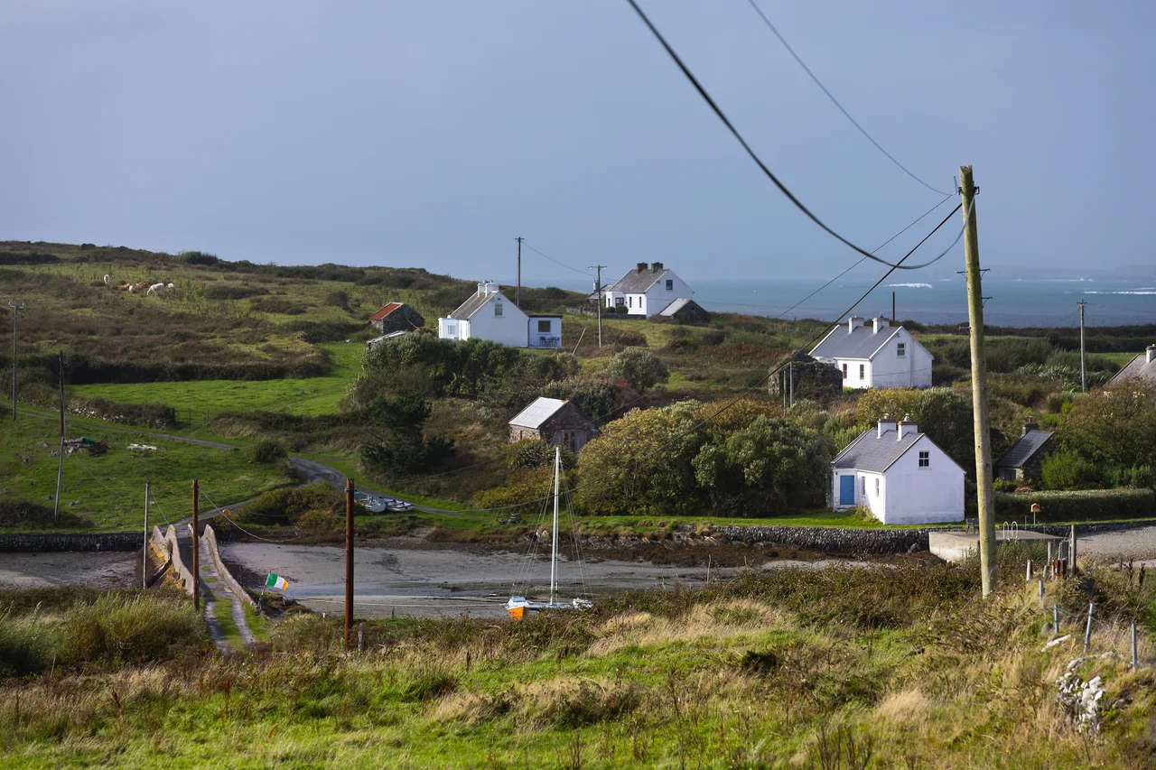 Central settlement in Heir Island