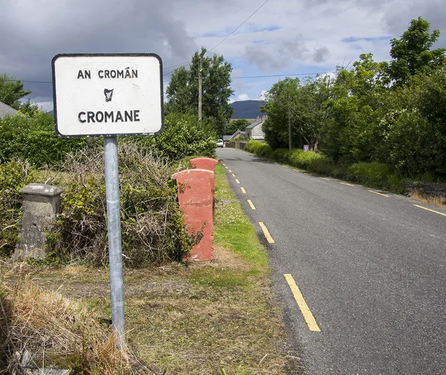 Cromane by drone, taken in July 2020.