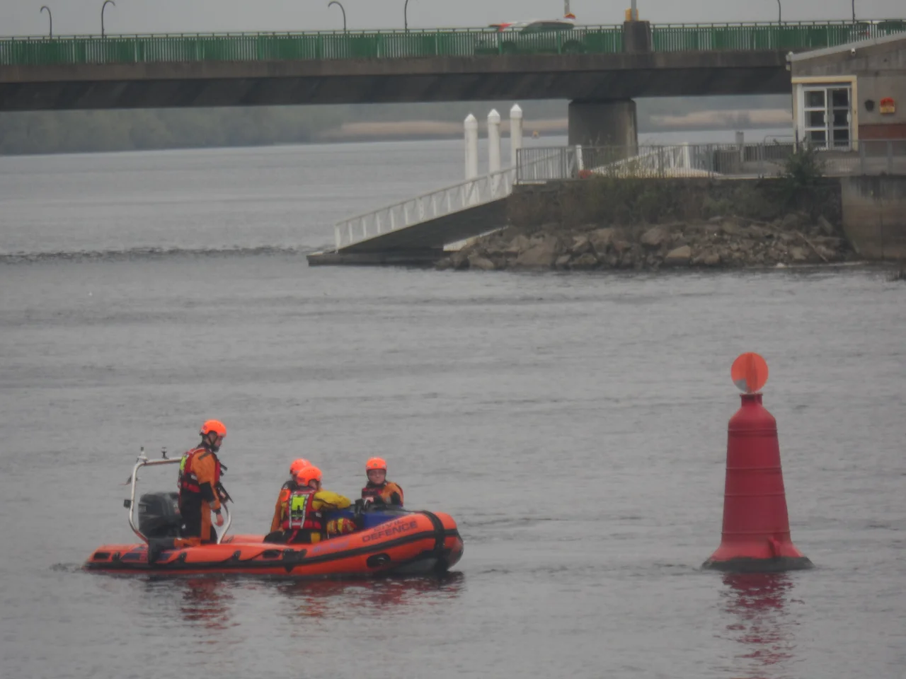 Civil defence practice