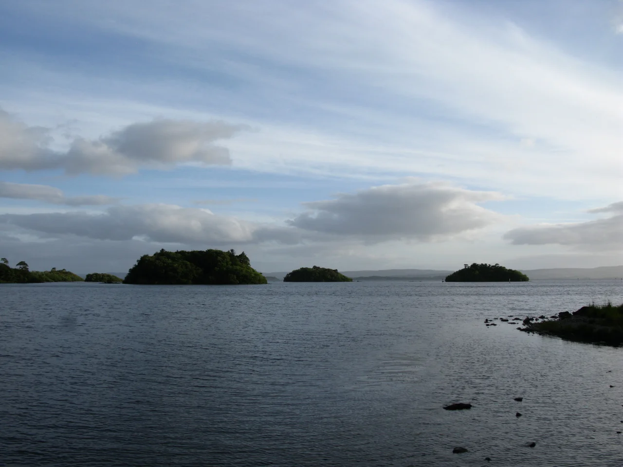 Lough Corrib from Ashford Castle, Cong, County Mayo, Ireland