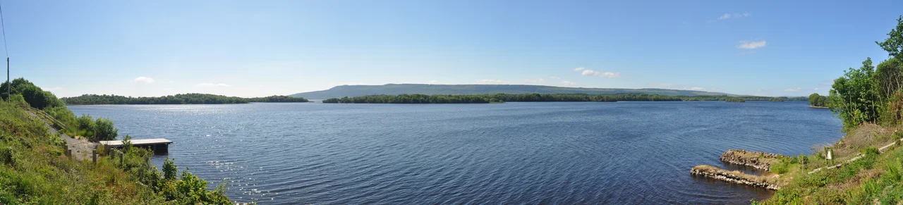 Panorama of upper lough erne