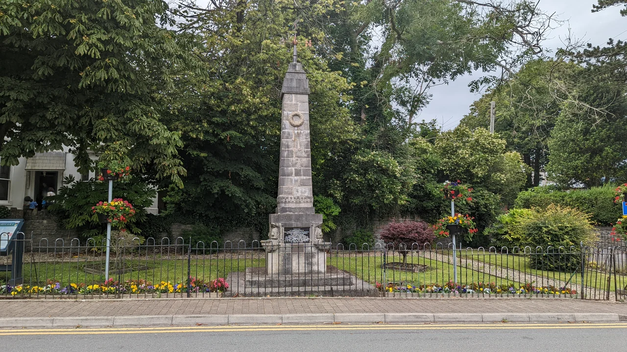 The Amelia Earhart Monument, Burry Port.