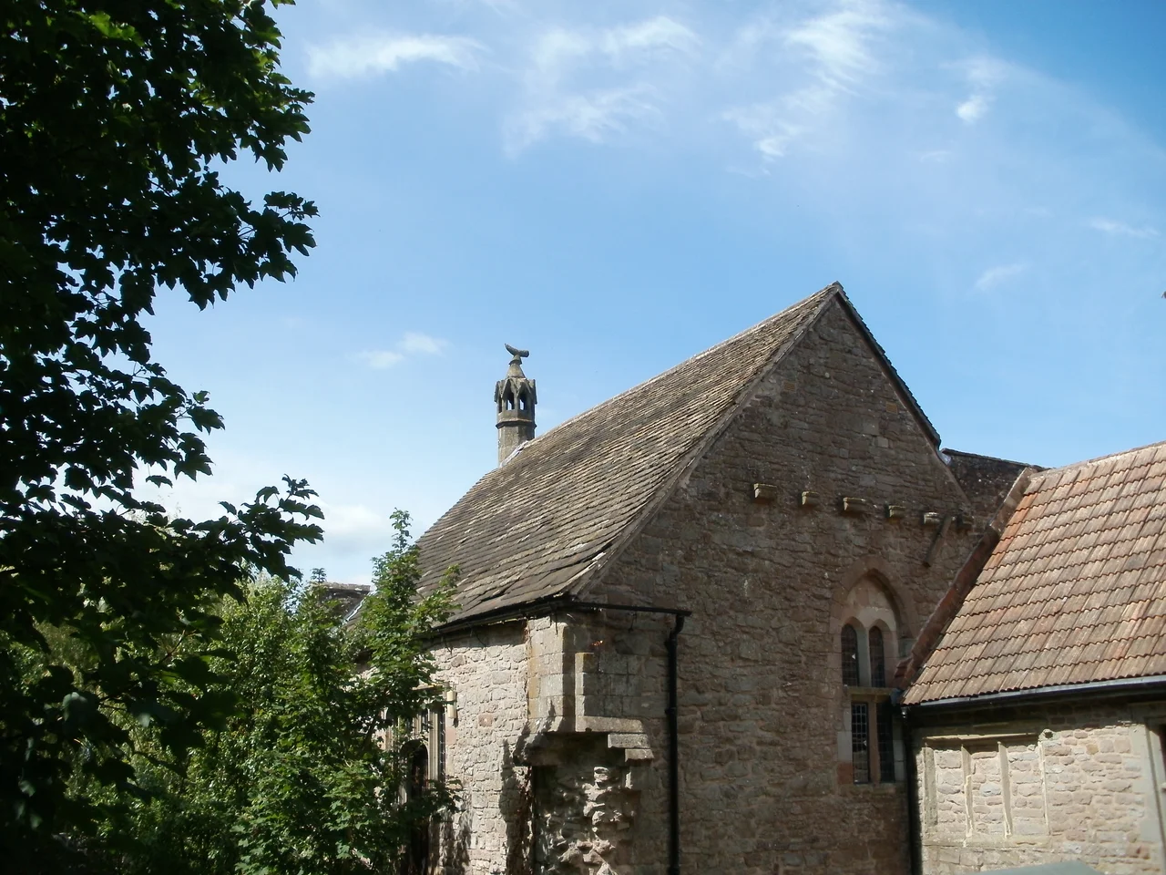 The castle chapel at St Briavel's