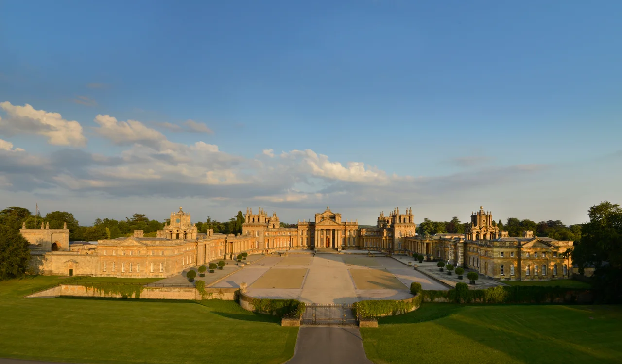 Blenheim Palace panorama