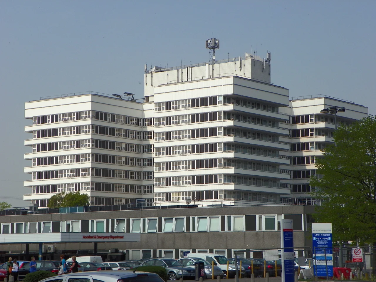 Lister Hospital, Stevenage, Hertfordshire, 19 April 2011.