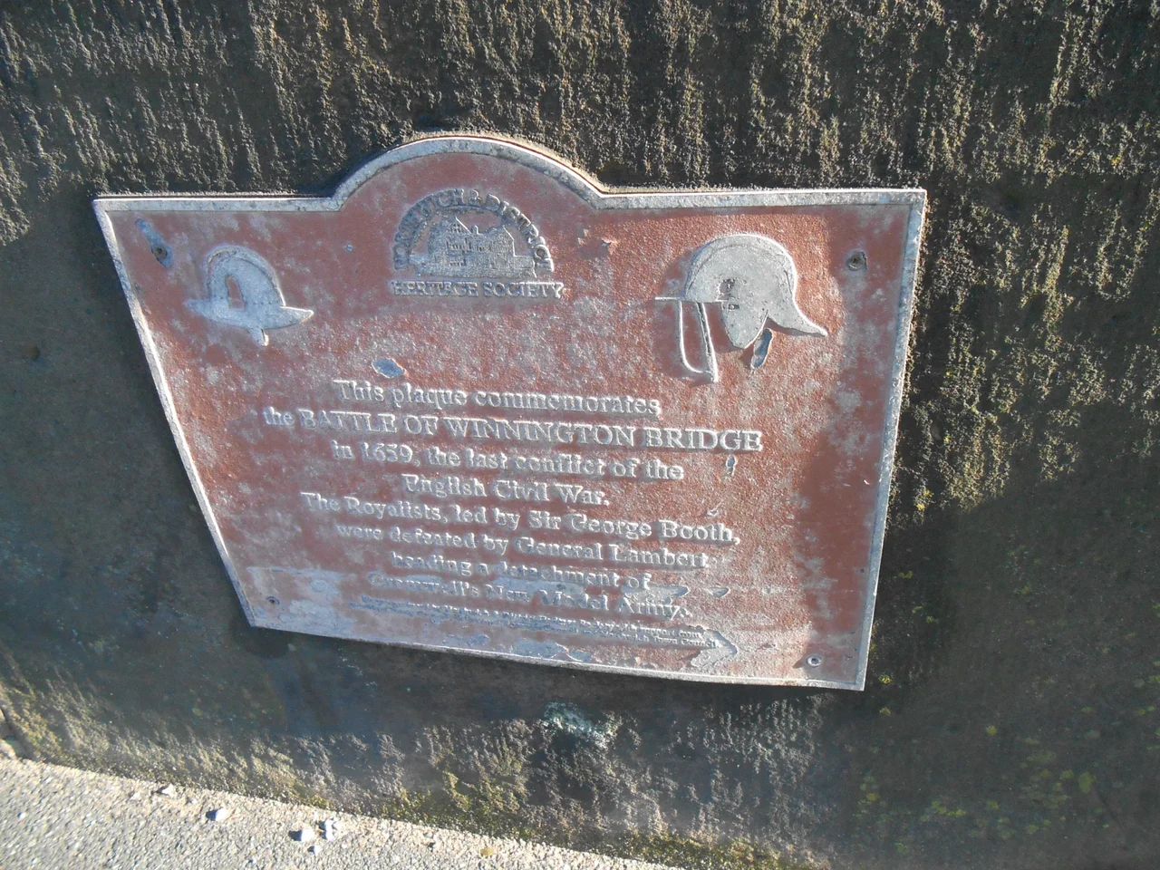 Photo taken at Winnington Bridge, Cheshire, England.