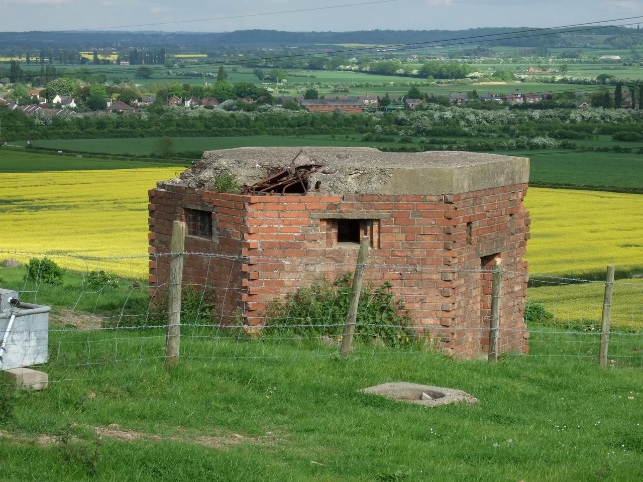 Pillbox Type 22 at Gotham. see also File:Pillbox Gotham closeup.JPG